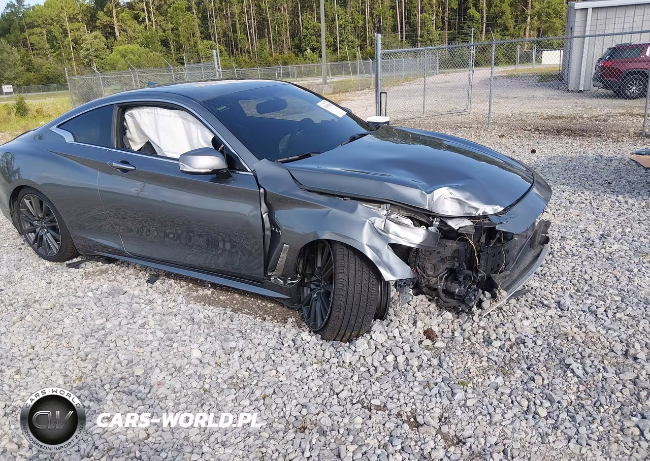 2017 Infiniti Q60 Red Sport 400