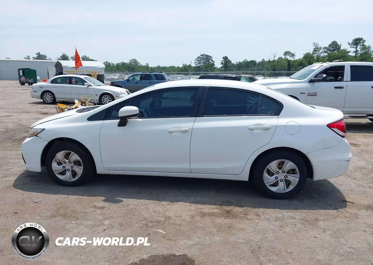 2015 Honda Civic Lx VIN:19XFB2F53FE275851 - 14