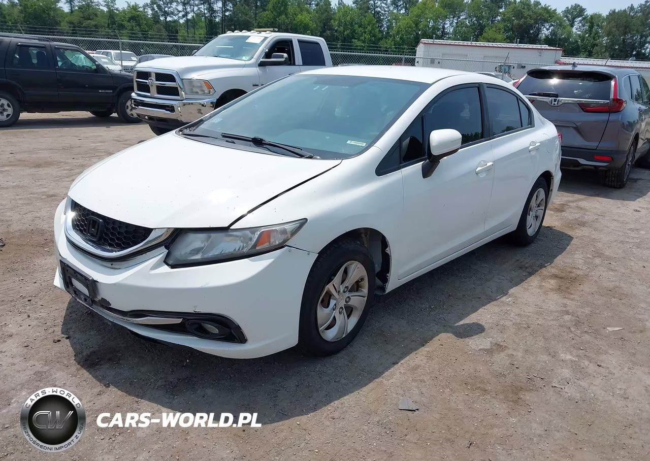 2015 Honda Civic Lx VIN:19XFB2F53FE275851 - 2