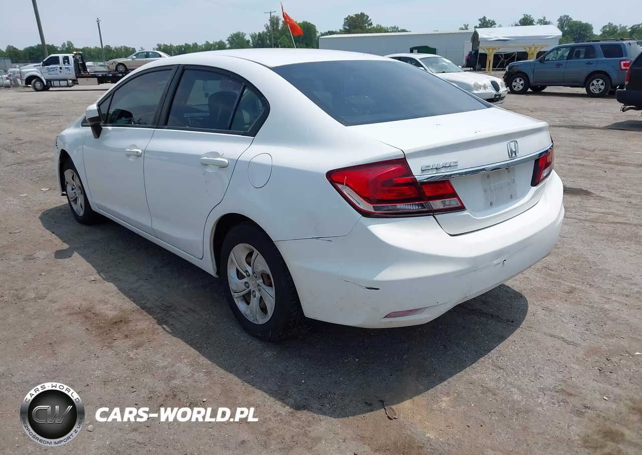2015 Honda Civic Lx VIN:19XFB2F53FE275851 - 3