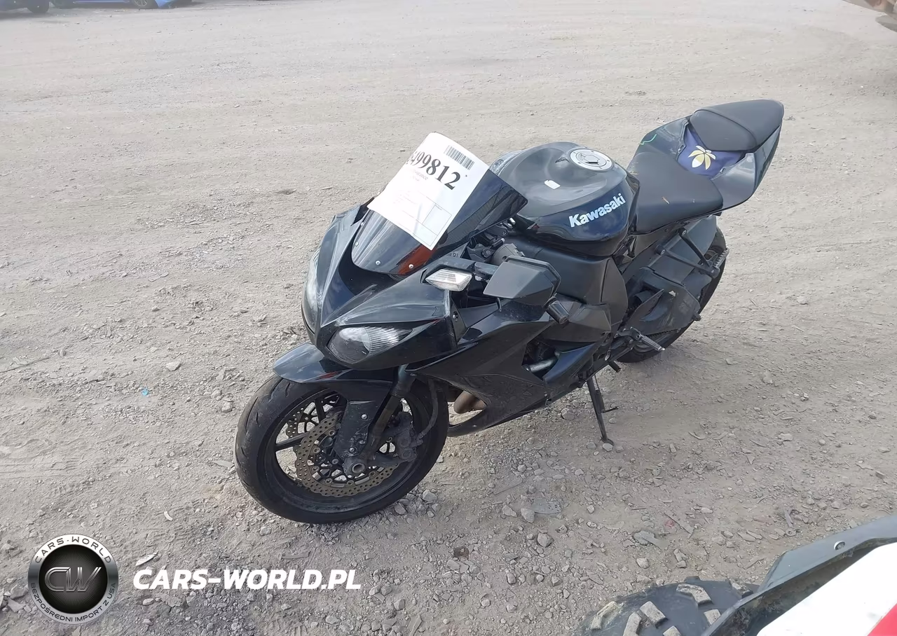 2010 Kawasaki Zx1000 F VIN:JKAZXCF12AA002004 - 2