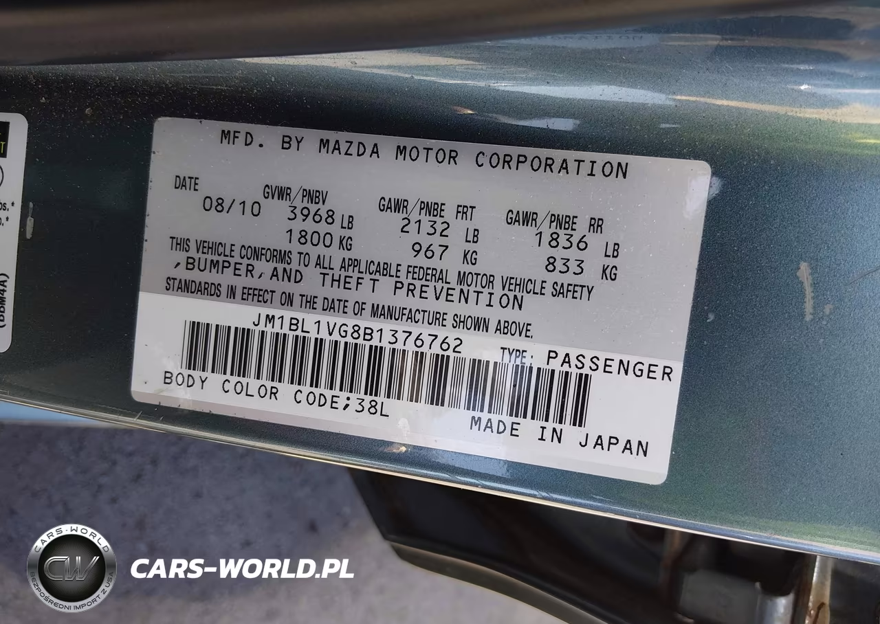 2011 Mazda Mazda3 I Touring VIN:JM1BL1VG8B1376762 - 9