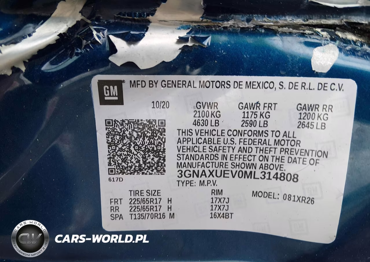 2021 Chevrolet Equinox Awd Lt VIN:3GNAXUEV0ML314808 - 9