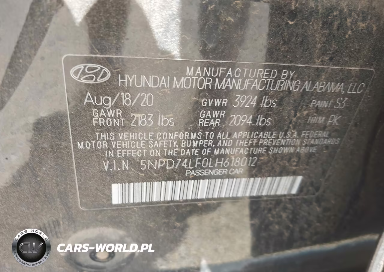 2020 Hyundai Elantra Se VIN:5NPD74LF0LH618012 - 9