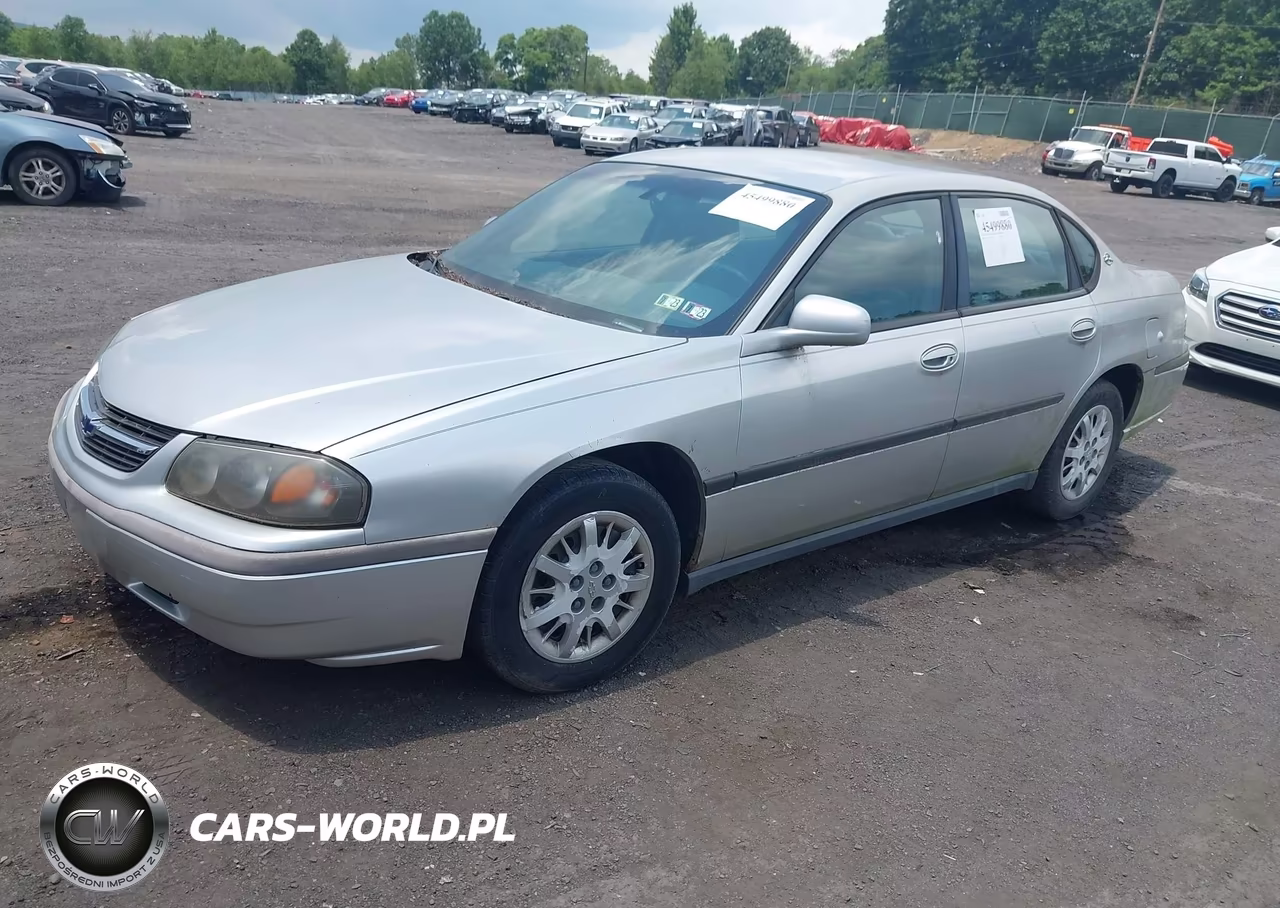 2004 Chevrolet Impala VIN:2G1WF52E149117296 - 2