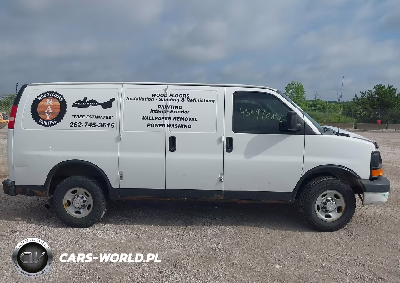 2012 Chevrolet Express 2500 Work Van VIN:1GCWGFFA6C1140349 - 13