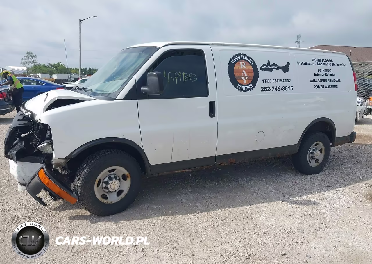2012 Chevrolet Express 2500 Work Van VIN:1GCWGFFA6C1140349 - 2