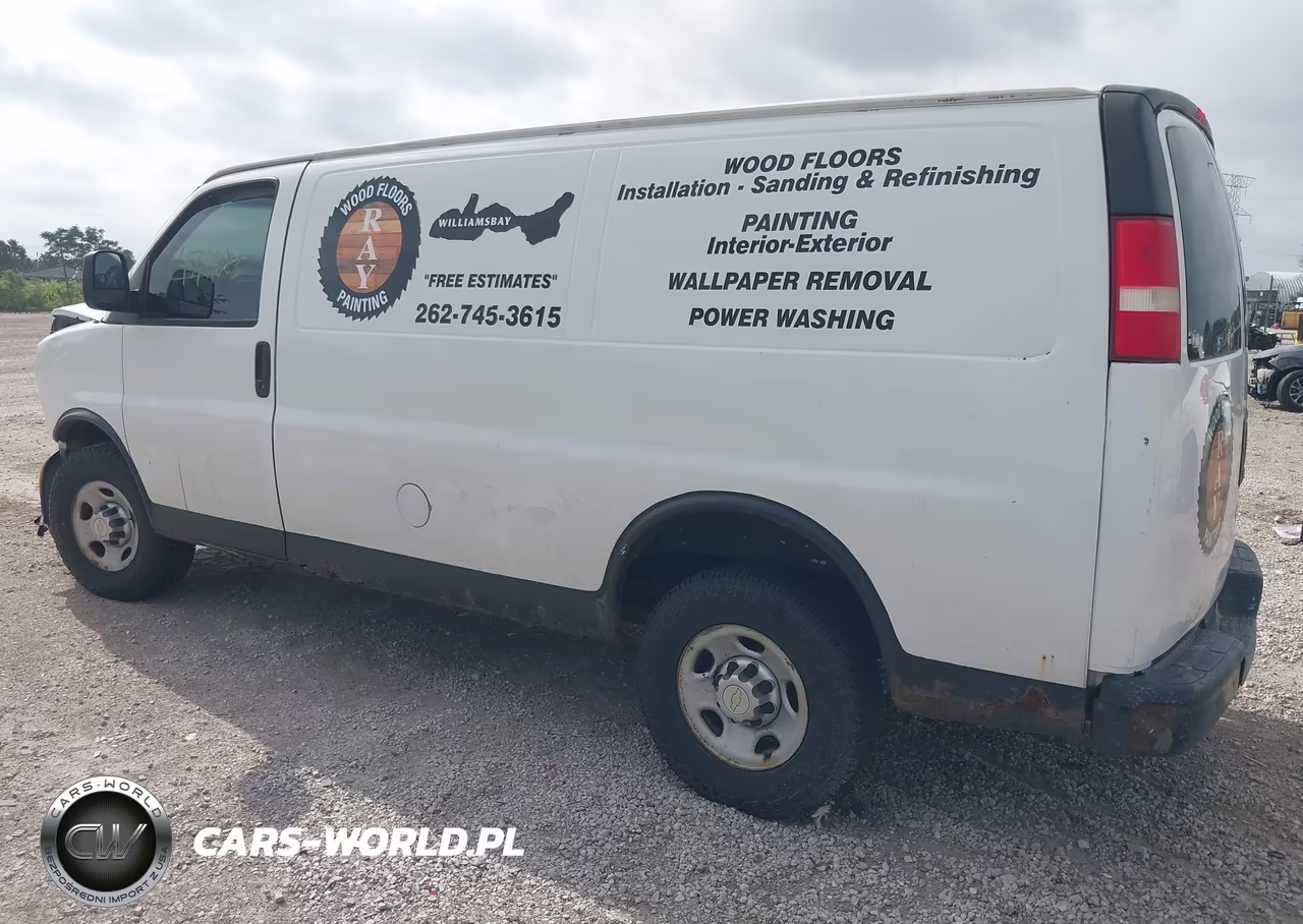 2012 Chevrolet Express 2500 Work Van VIN:1GCWGFFA6C1140349 - 3