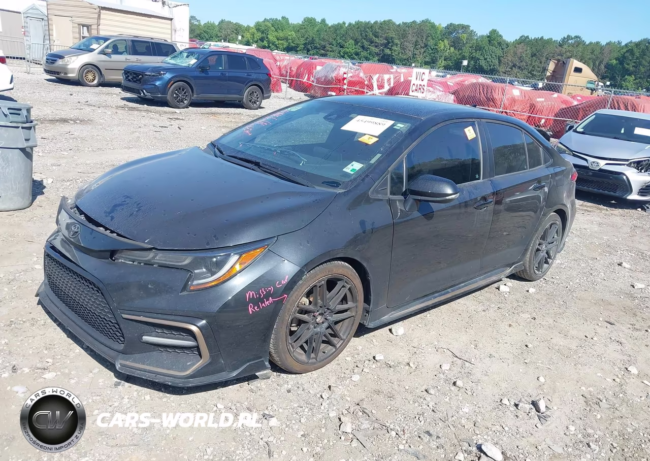 2021 Toyota Corolla Se Apex Edition VIN:5YFS4MCE6MP074465 - 2
