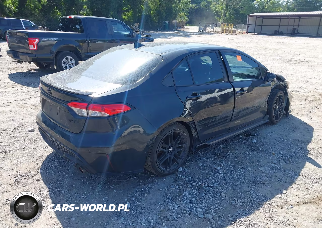 2021 Toyota Corolla Se Apex Edition VIN:5YFS4MCE6MP074465 - 4
