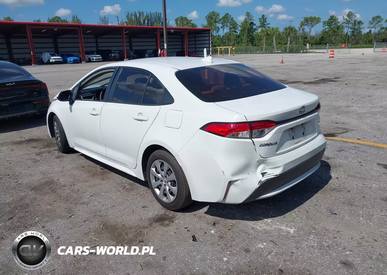 2021 Toyota Corolla Le VIN:JTDEPMAE6MJ182371 - 3
