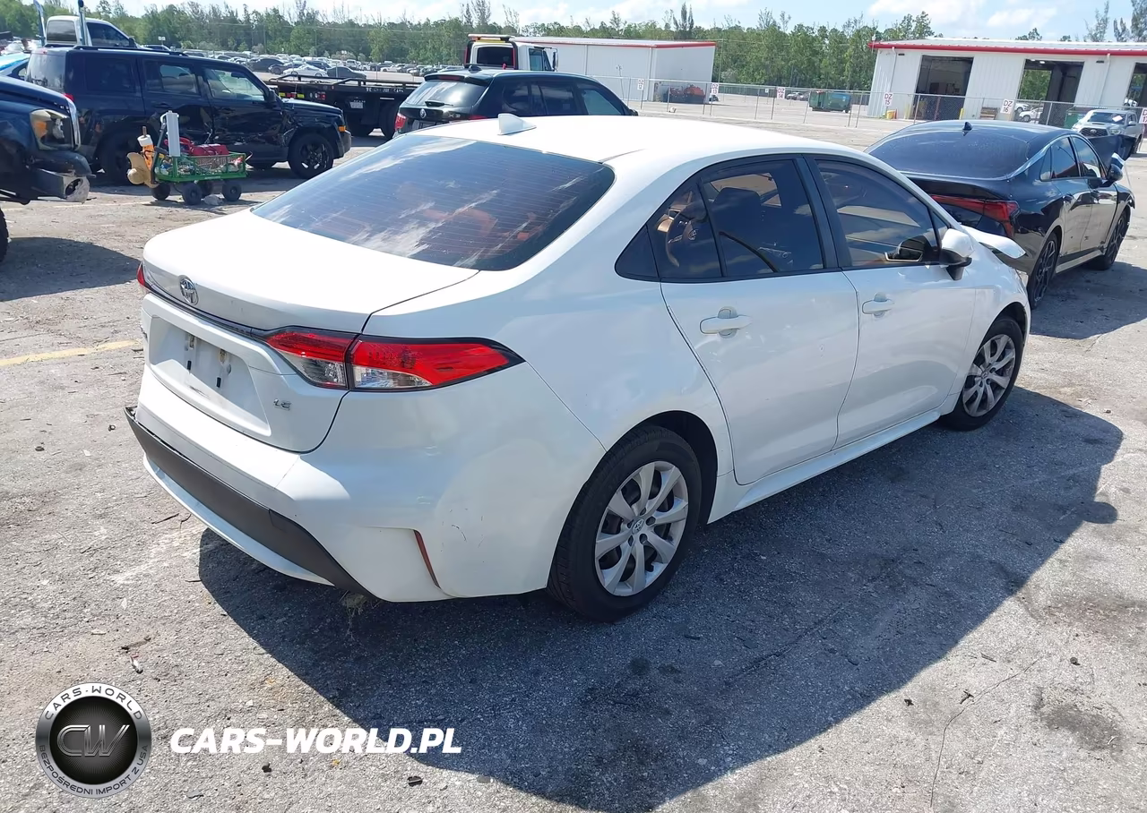 2021 Toyota Corolla Le VIN:JTDEPMAE6MJ182371 - 4
