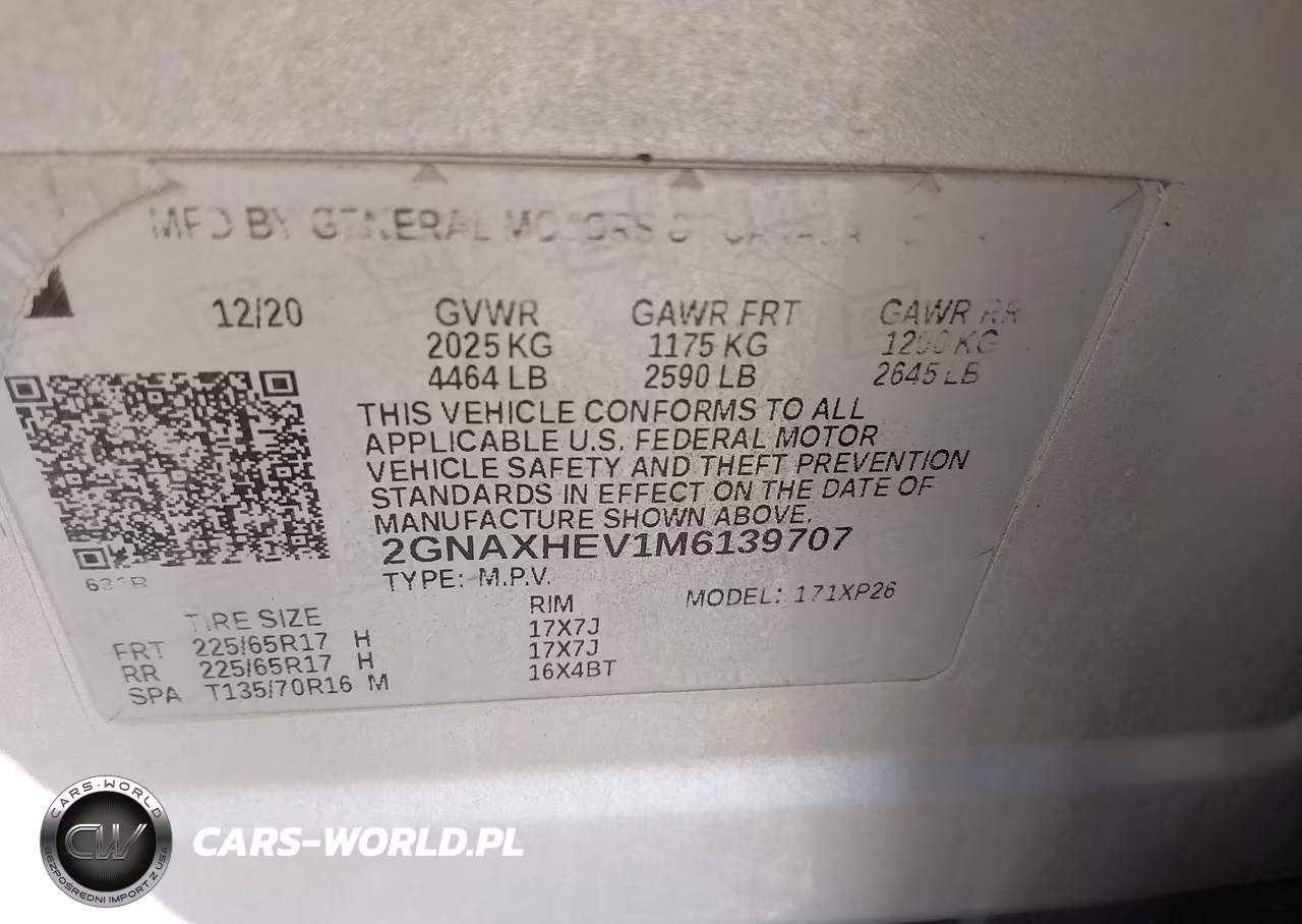 2021 Chevrolet Equinox Fwd Ls VIN:2GNAXHEV1M6139707 - 9