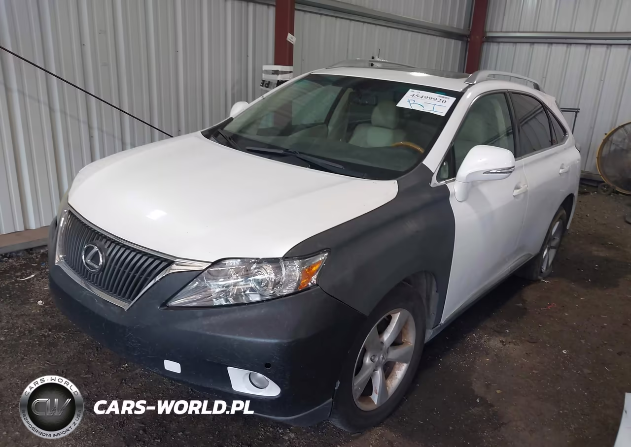 2010 Lexus Rx 350 VIN:2T2BK1BA3AC023693 - 2