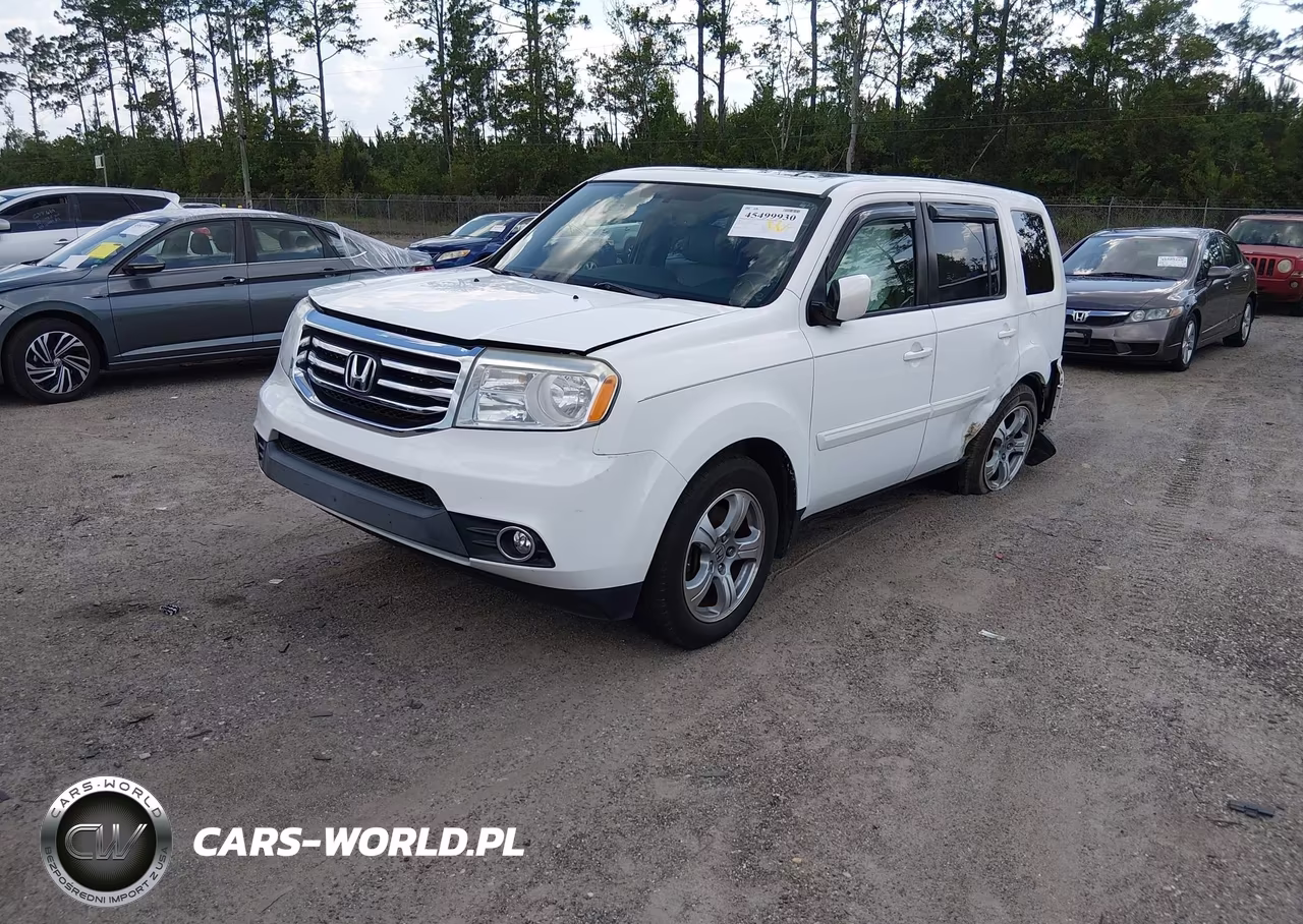 2014 Honda Pilot Ex-L VIN:5FNYF3H59EB011610 - 2