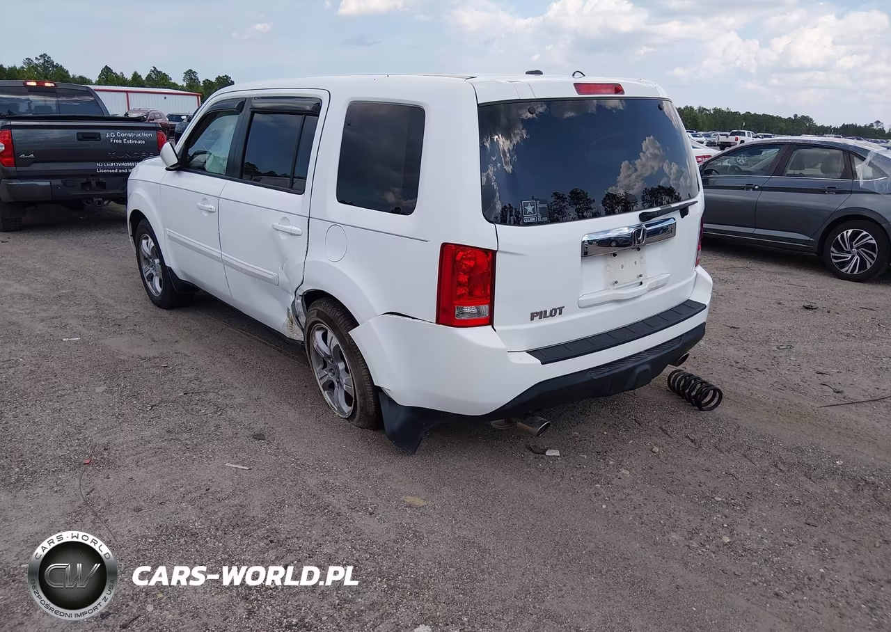2014 Honda Pilot Ex-L VIN:5FNYF3H59EB011610 - 3