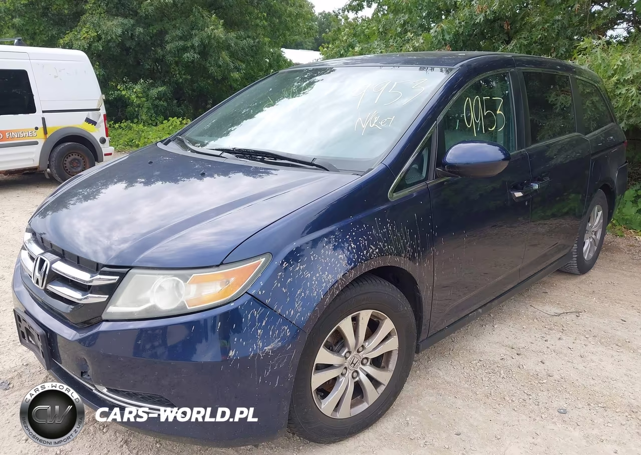 2015 Honda Odyssey Ex-L VIN:5FNRL5H66FB008697 - 2