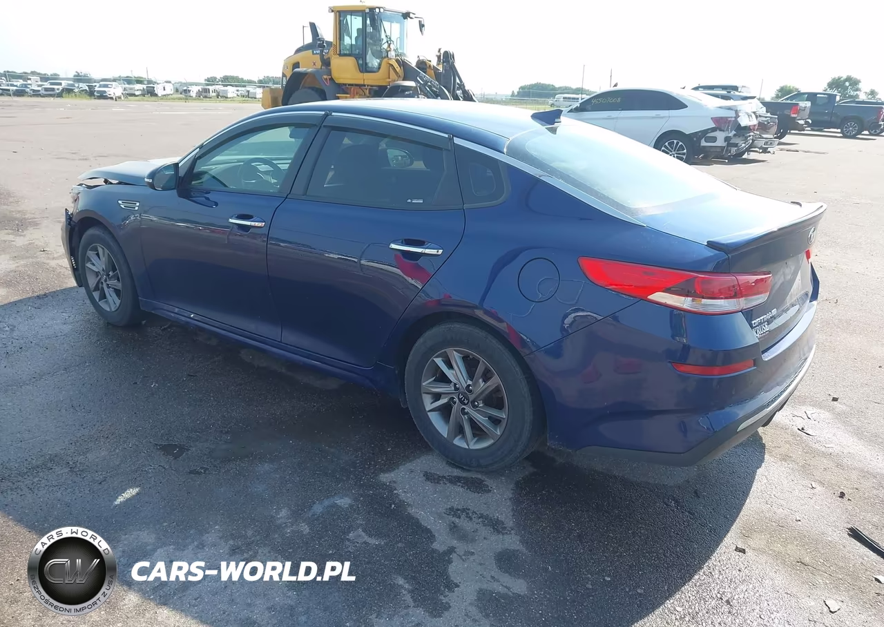 2019 Kia Optima Lx VIN:5XXGT4L33KG357595 - 3