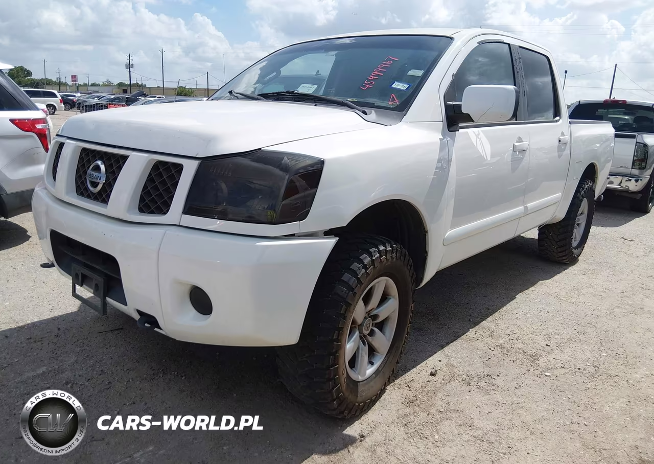 2012 Nissan Titan Sv VIN:1N6BA0EC2CN308011 - 2