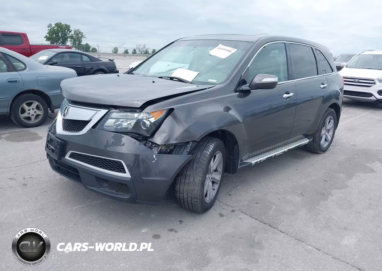 2012 Acura Mdx VIN:2HNYD2H29CH507210 - 2