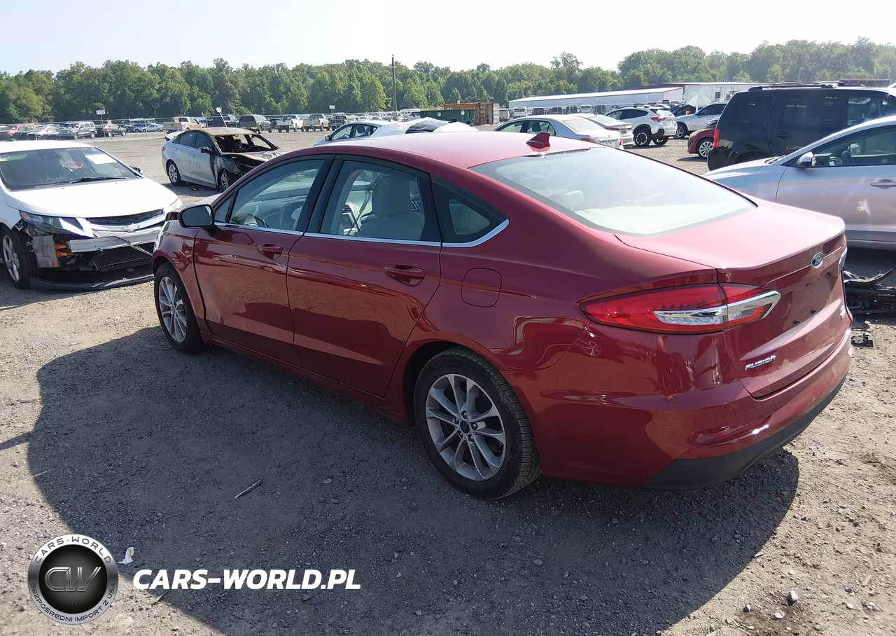 2019 Ford Fusion Se VIN:3FA6P0HD9KR102421 - 3