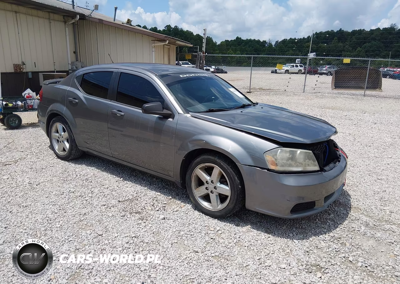 2013 Dodge Avenger Se V6 VIN:1C3CDZAG2DN770103 - 1