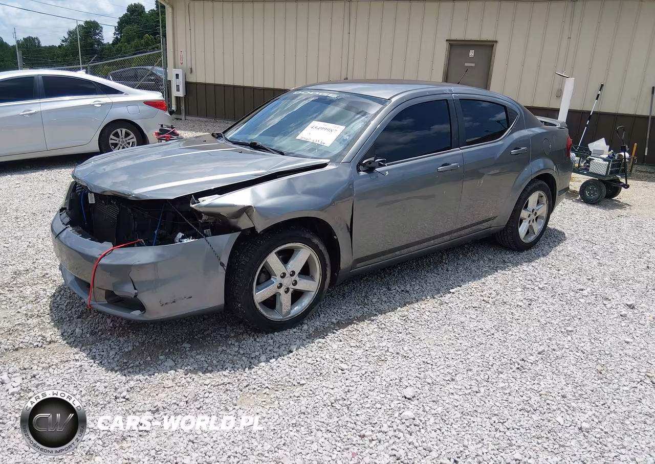 2013 Dodge Avenger Se V6 VIN:1C3CDZAG2DN770103 - 2
