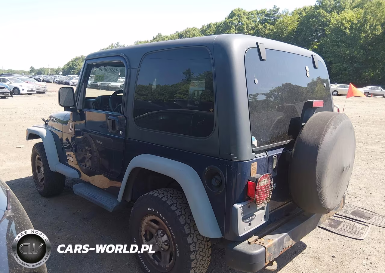 2006 Jeep Wrangler Se VIN:1J4FA29S76P786297 - 3