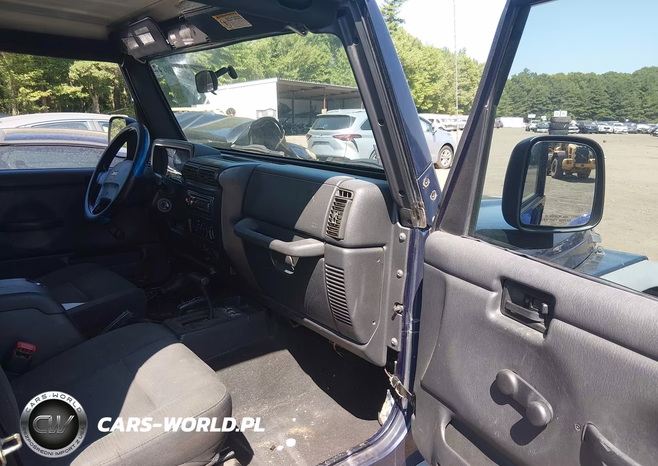 2006 Jeep Wrangler Se VIN:1J4FA29S76P786297 - 5
