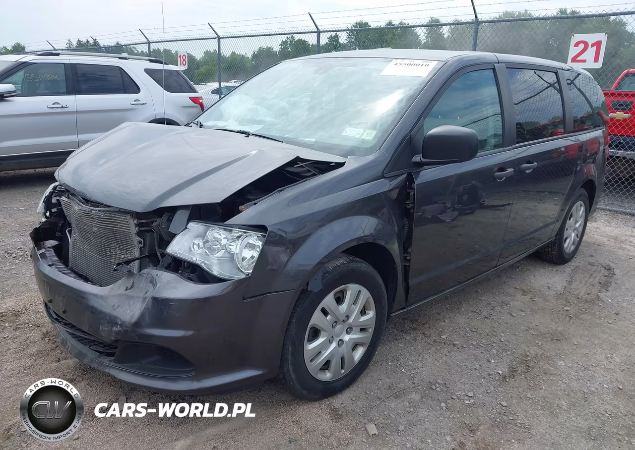 2019 Dodge Grand Caravan Se VIN:2C4RDGBG1KR682782 - 2