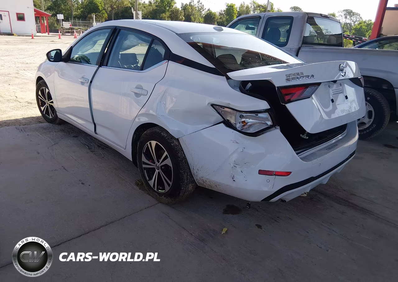 2021 Nissan Sentra Sv Xtronic Cvt VIN:3N1AB8CVXMY316945 - 3