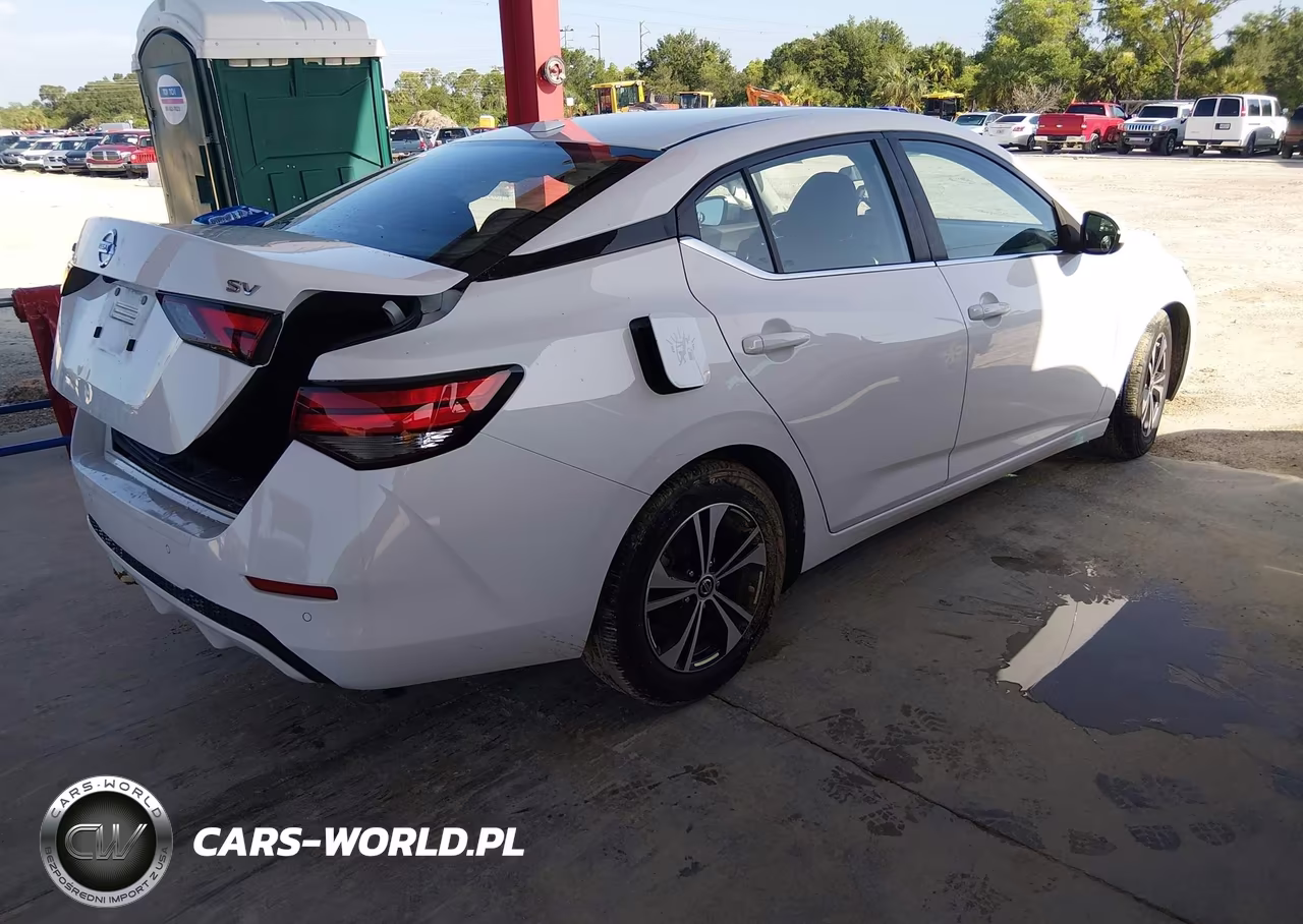 2021 Nissan Sentra Sv Xtronic Cvt VIN:3N1AB8CVXMY316945 - 4