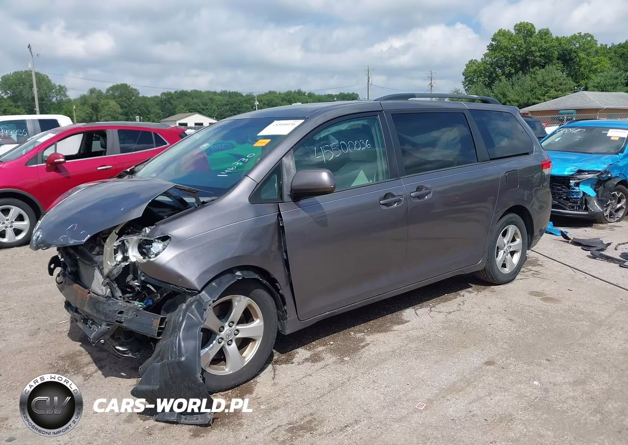 2014 Toyota Sienna Le V6 8 Passenger VIN:5TDKK3DC0ES426509 - 2