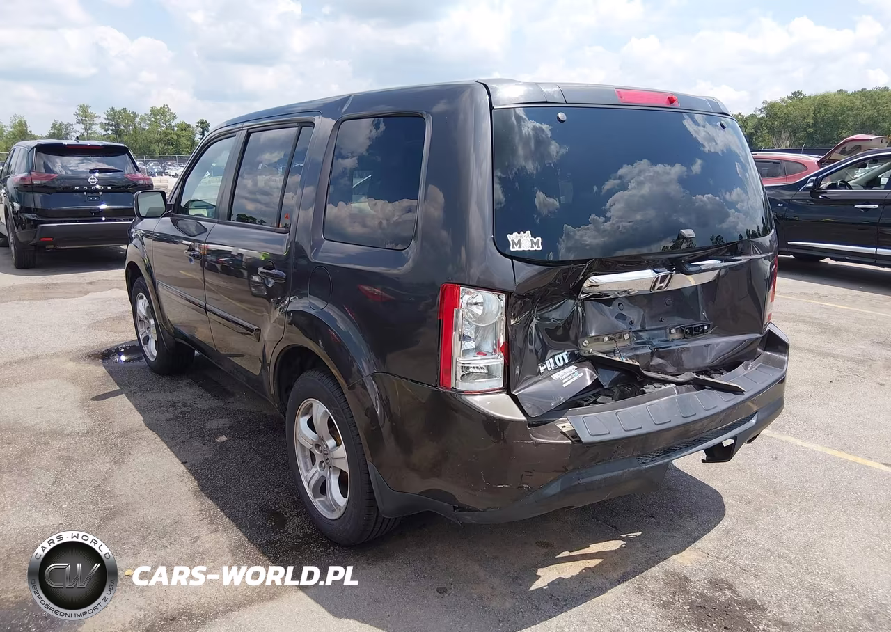 2012 Honda Pilot Ex VIN:5FNYF3H46CB035822 - 3