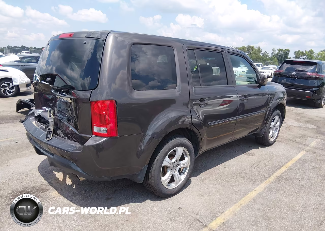 2012 Honda Pilot Ex VIN:5FNYF3H46CB035822 - 4