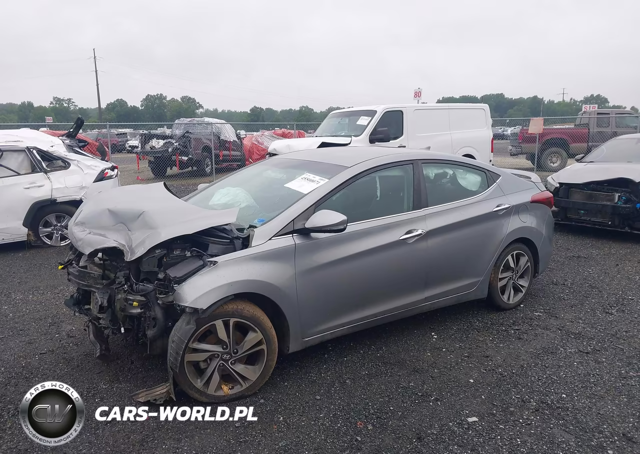 2015 Hyundai Elantra Limited VIN:KMHDH4AE0FU453706 - 2