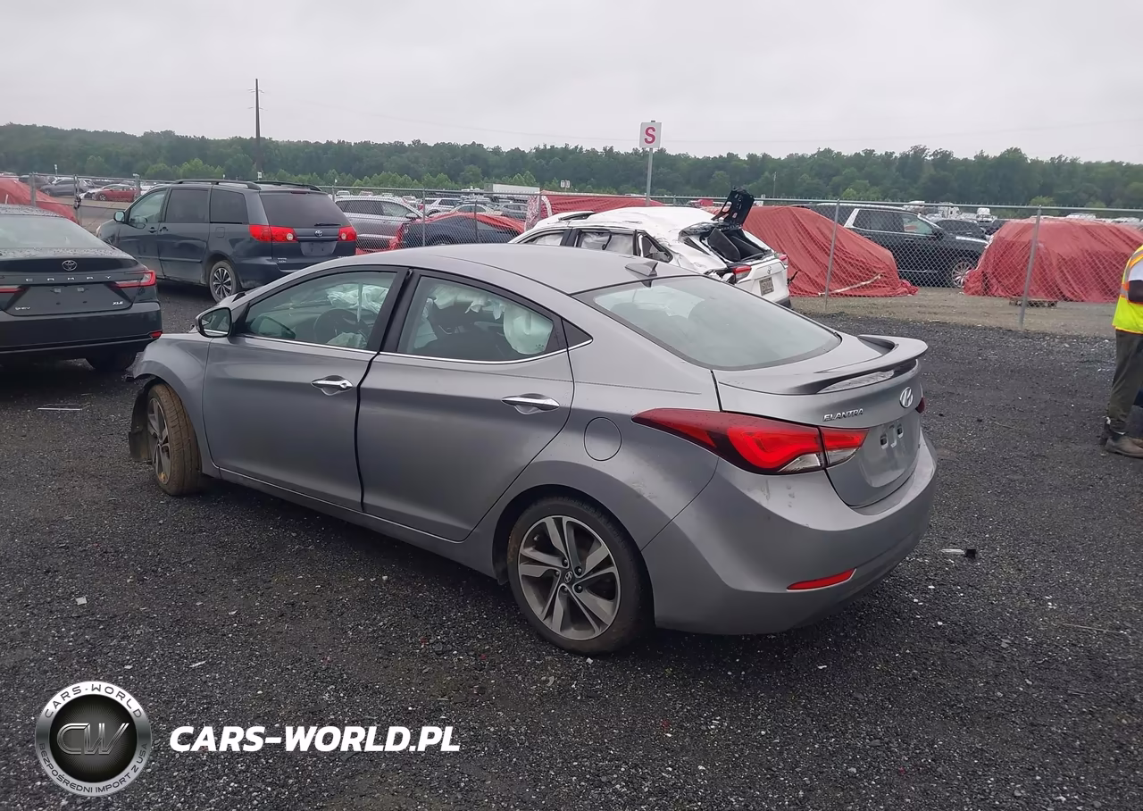 2015 Hyundai Elantra Limited VIN:KMHDH4AE0FU453706 - 3