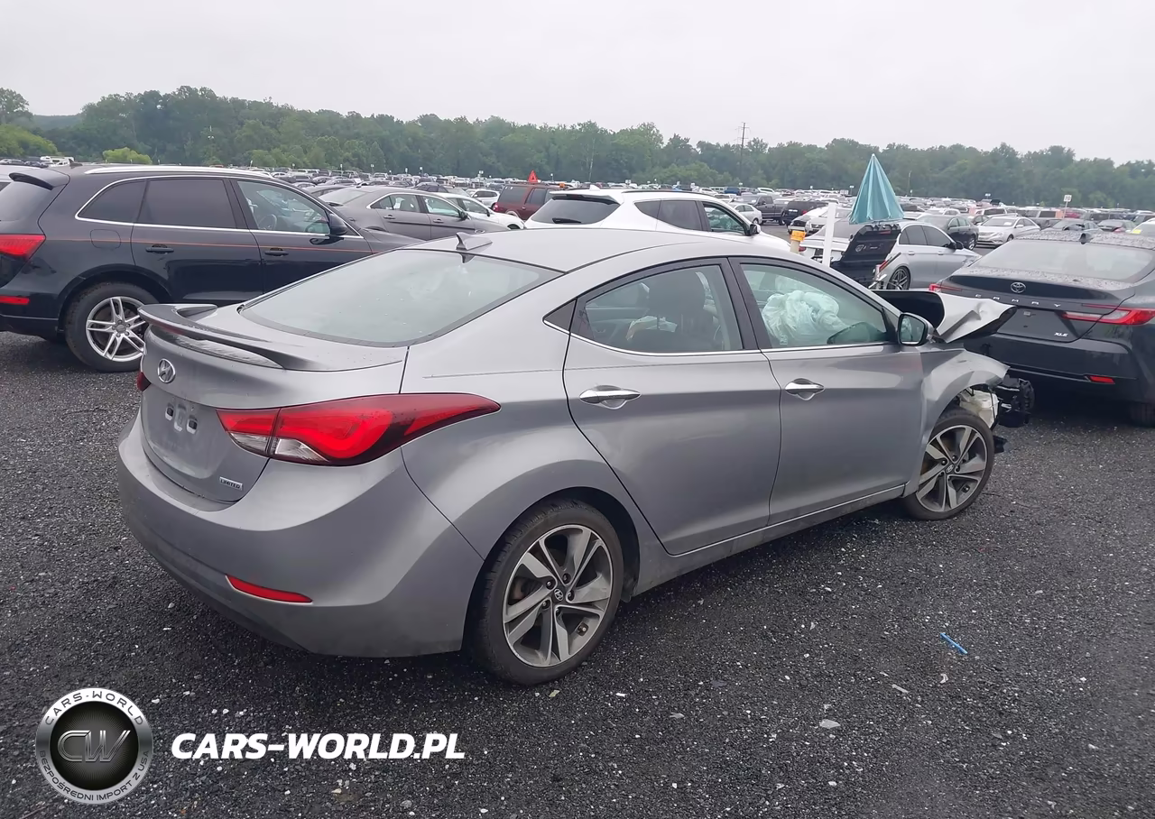 2015 Hyundai Elantra Limited VIN:KMHDH4AE0FU453706 - 4