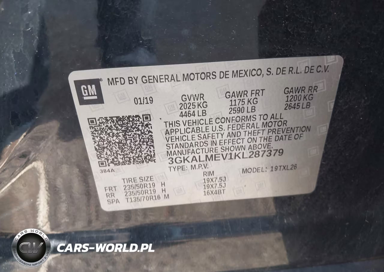 2019 GMC Terrain Sle VIN:3GKALMEV1KL287379 - 9