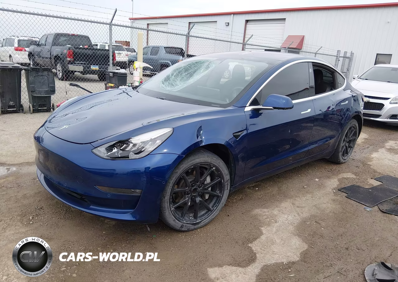 2018 Tesla Model 3 Long Range-Mid Range VIN:5YJ3E1EA1JF007242 - 2
