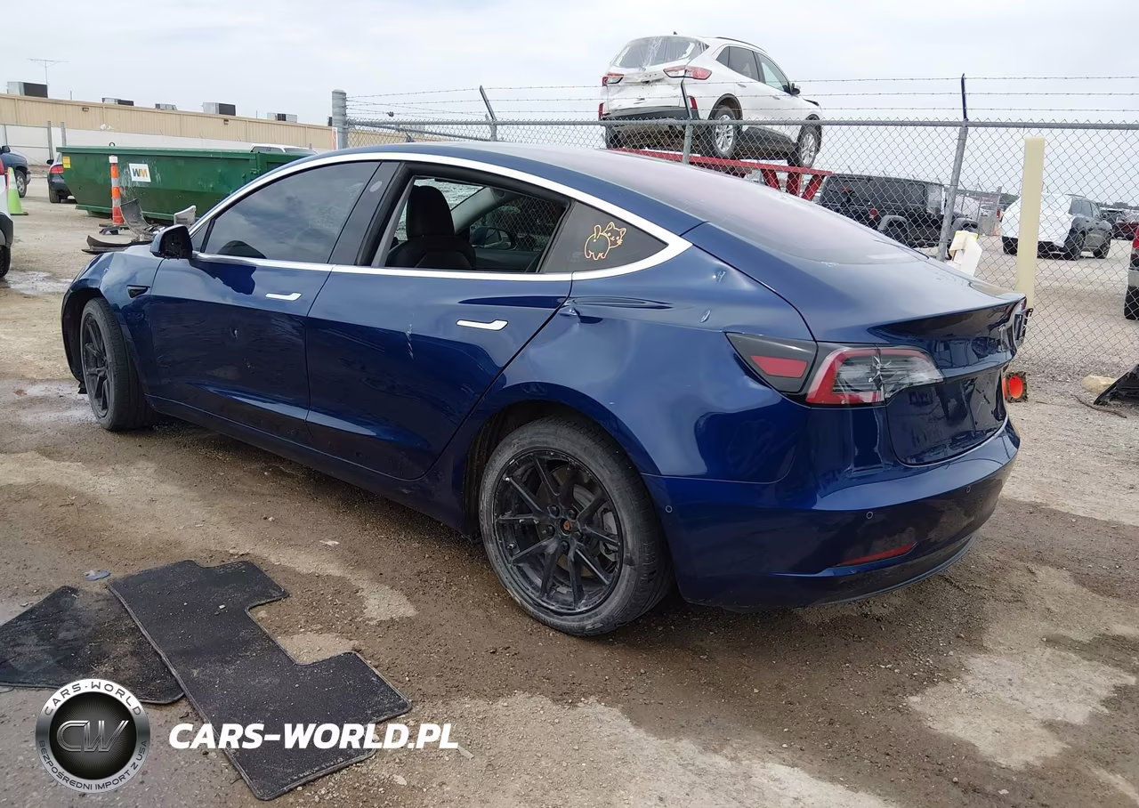 2018 Tesla Model 3 Long Range-Mid Range VIN:5YJ3E1EA1JF007242 - 3
