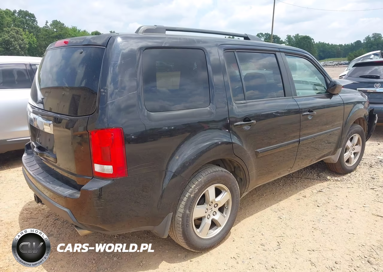 2009 Honda Pilot Ex-L VIN:5FNYF38549B022696 - 4