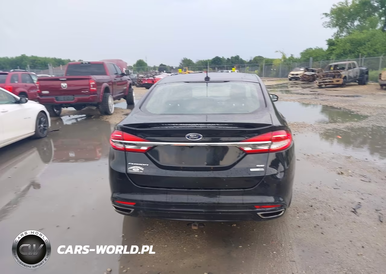 2018 Ford Fusion Se VIN:3FA6P0T98JR173966 - 17