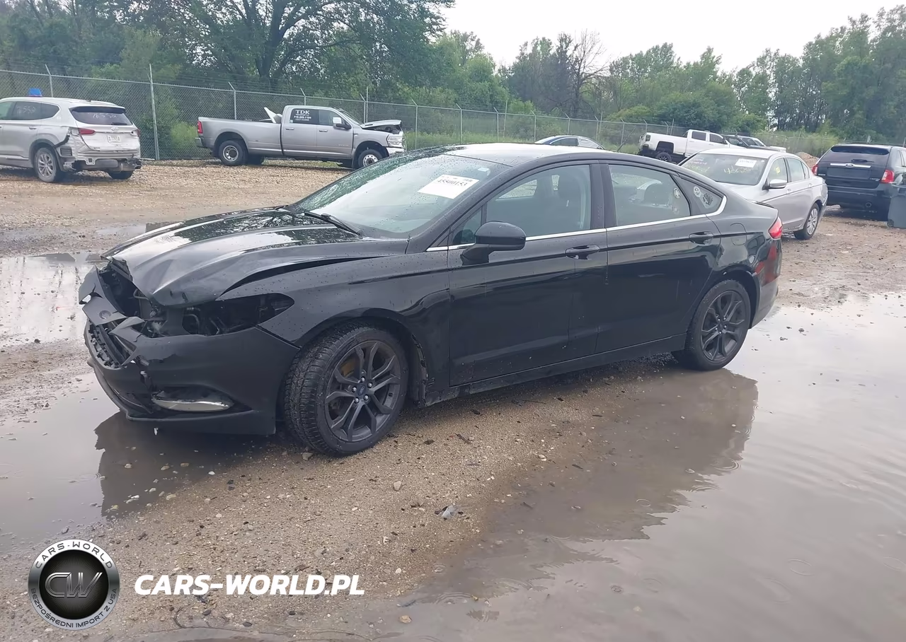 2018 Ford Fusion Se VIN:3FA6P0T98JR173966 - 2