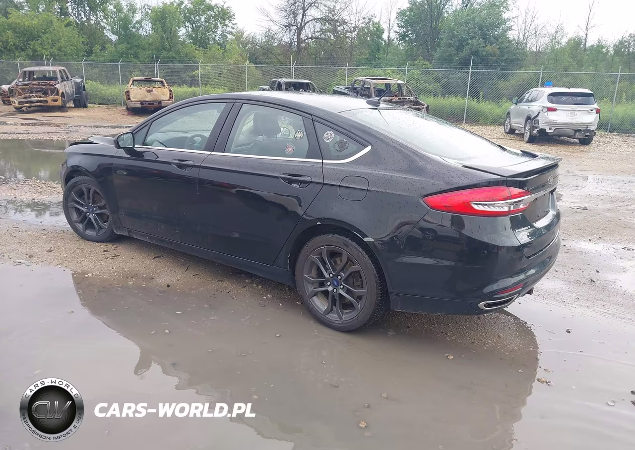 2018 Ford Fusion Se VIN:3FA6P0T98JR173966 - 3