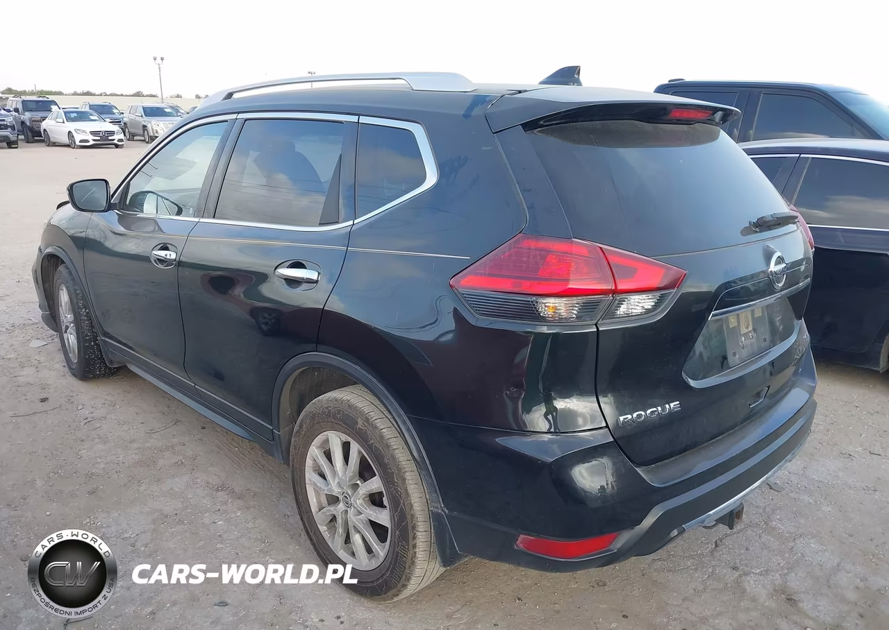2017 Nissan Rogue Sv VIN:JN8AT2MT0HW145144 - 3