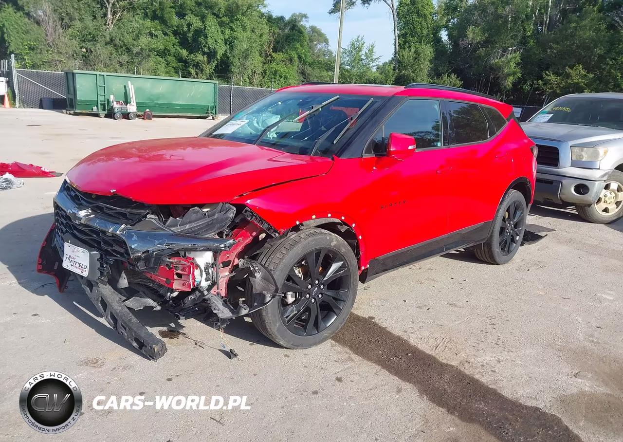 2021 Chevrolet Blazer Fwd Rs VIN:3GNKBERS7MS558292 - 2