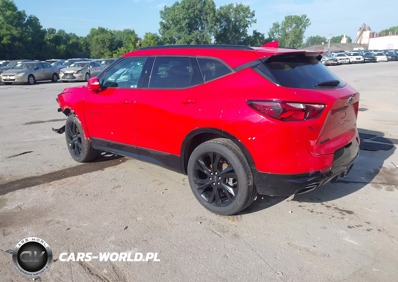 2021 Chevrolet Blazer Fwd Rs VIN:3GNKBERS7MS558292 - 3