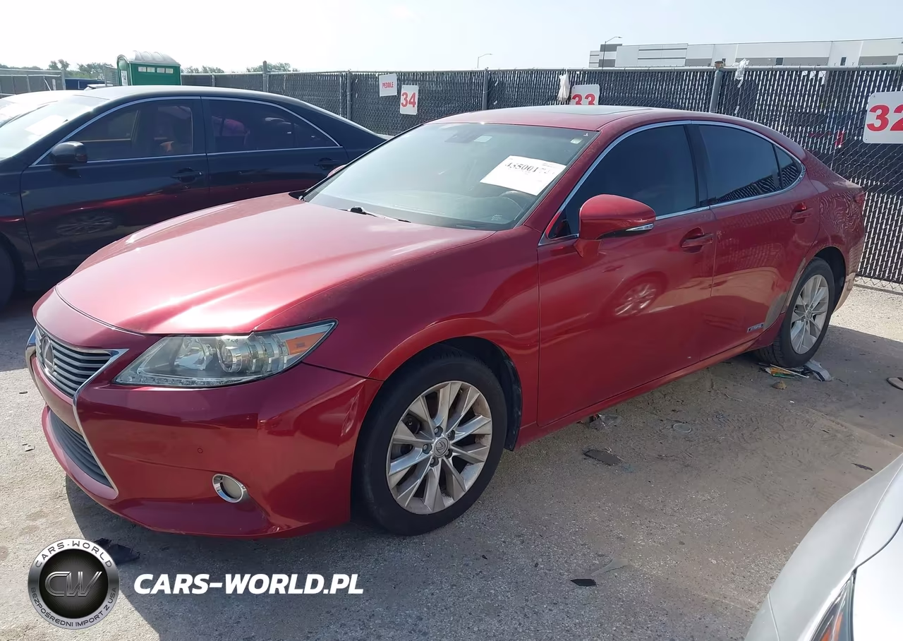 2013 Lexus Es 300H VIN:JTHBW1GG6D2009522 - 2
