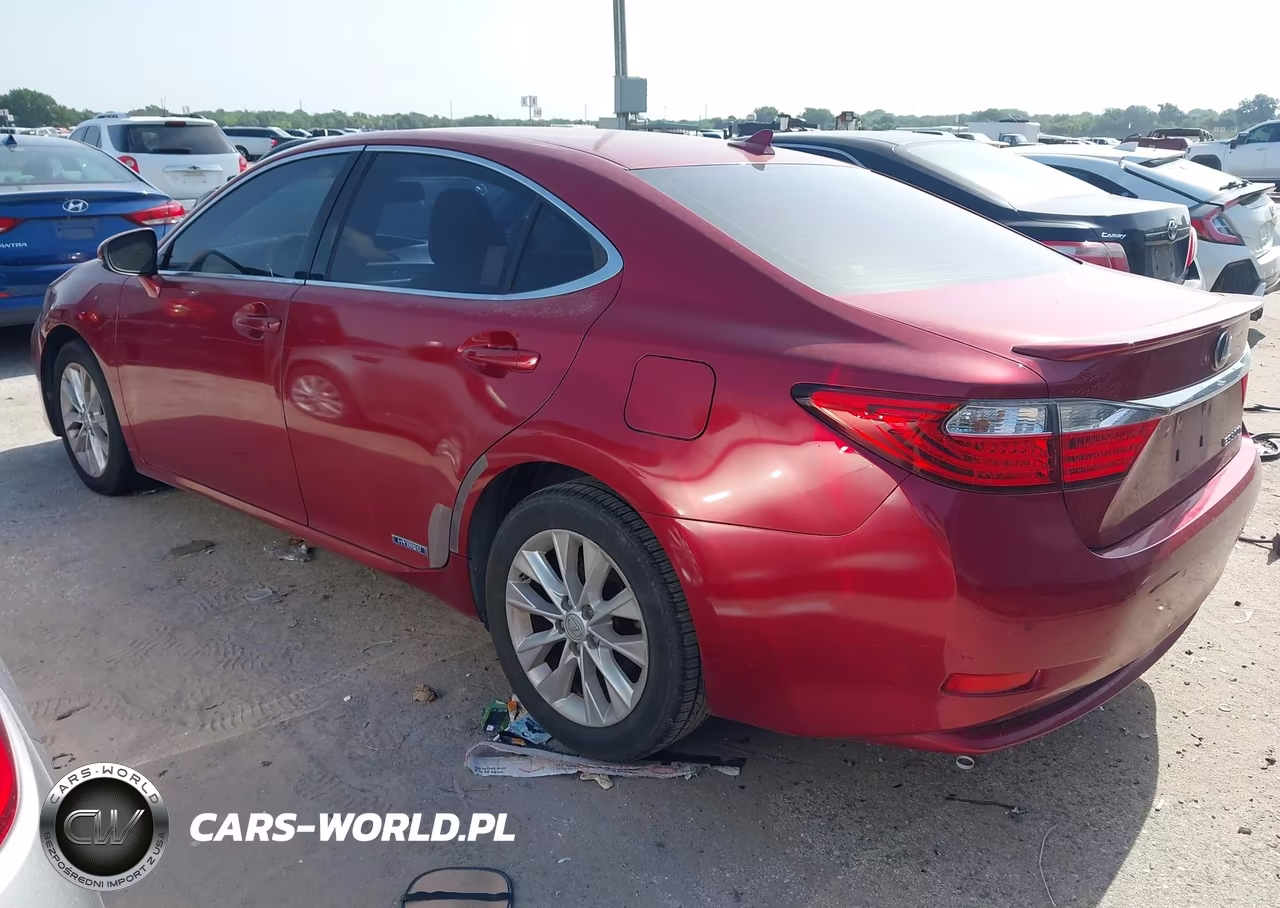 2013 Lexus Es 300H VIN:JTHBW1GG6D2009522 - 3